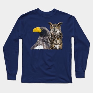 Pigargo and Owls Long Sleeve T-Shirt